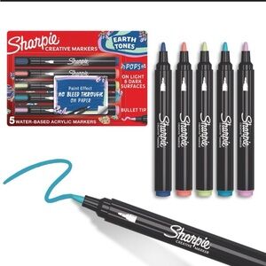 Sharpie Earth Tones Acrylic Markers Set